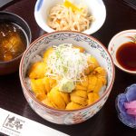 【季節料理 志のや】南三陸キラキラうに丼