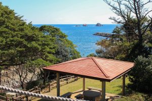 神割崎キャンプ場　海景色