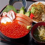 【豊楽食堂】今年もやってまいりましたイクラの季節！鮭の親子に志津川ダコのタッグを楽しんで下さい。¥1,800
