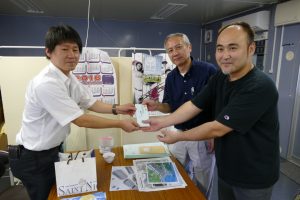 ３年連続！金沢市のせせらぎ通り商店街様より義援金をいただきました！