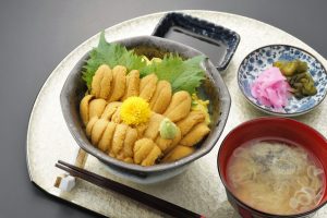 今週のイチ丼「食楽 しお彩」のキラキラうに丼！