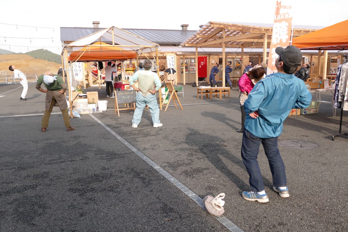 今年度もラスト２回！明日の朝は”さんさん朝市”を開催！