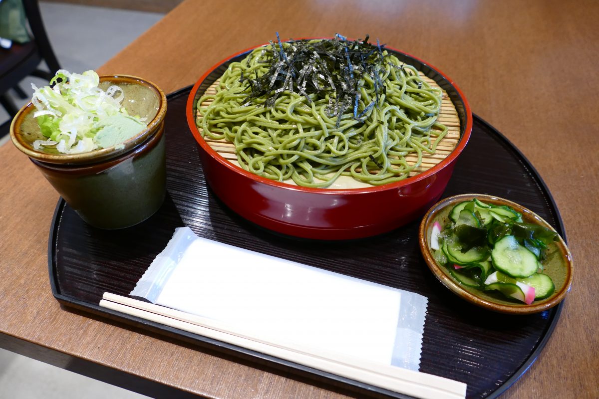 飲むのはもちろん”食べるお茶”がテーマ！阿部茶舗のオリジナル茶そば！