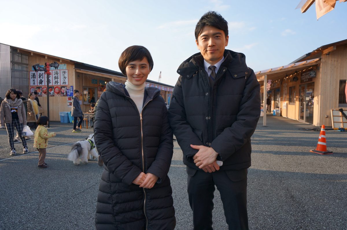 本日はtbsテレビ Nスタ の生中継でした 南三陸さんさん商店街