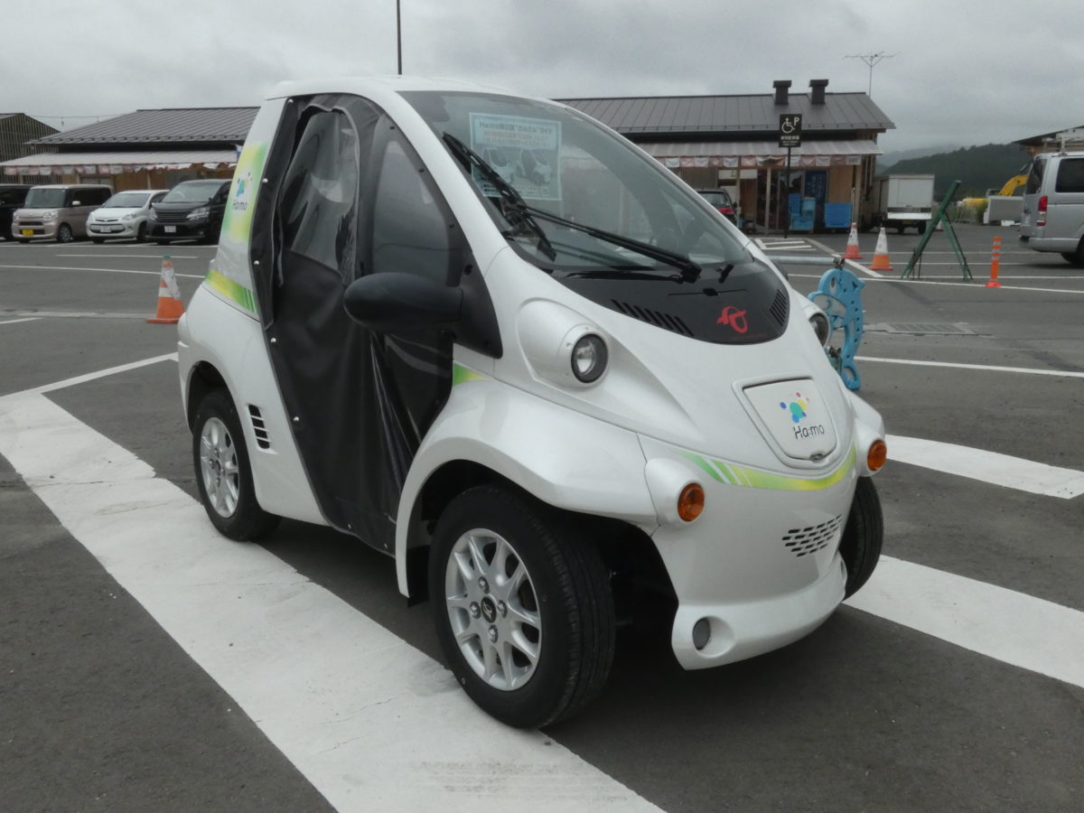 【※期間限定】超小型電気自動車“COMS(コムス)”をレンタルして南三陸町を巡ろう！