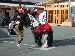 【イベントレポート】”獅子踊り”と”獅子舞”披露が行われました！