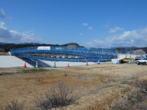 【定点観測】中橋の工事状況！仮橋脚が外れました！