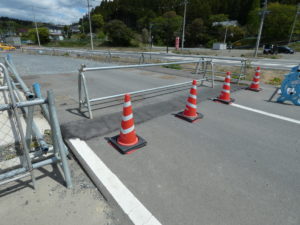 【※再掲載】商店街側駐車場から仮設駐車場への【連絡通路閉鎖】について！