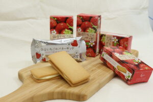 菓房 山清の『仙台いちごのバターサンド』！《G7広島サミット》海外プレス向けのお菓子に採用されました！