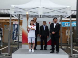 さんさん商店街にて『東京2020オリンピック聖火リレー』ミニセレブレーションが行われました！