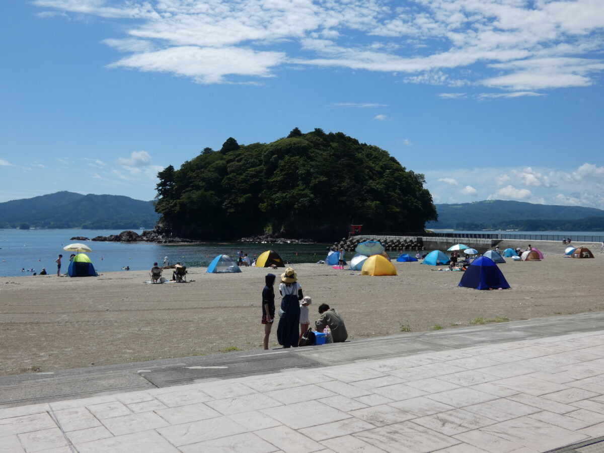 さんさん商店街から車で5分！『サンオーレそではま海水浴場』海開きについてのお知らせ！