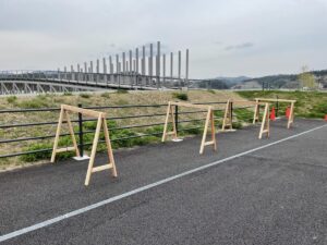 【さんさん商店街】サイクルラックを設置いたしました！