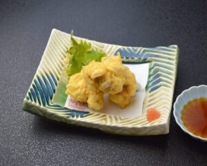 創菜旬魚 はしもとの【ほっこり大作戦】ほっこりメニュー『白子天ぷら』！