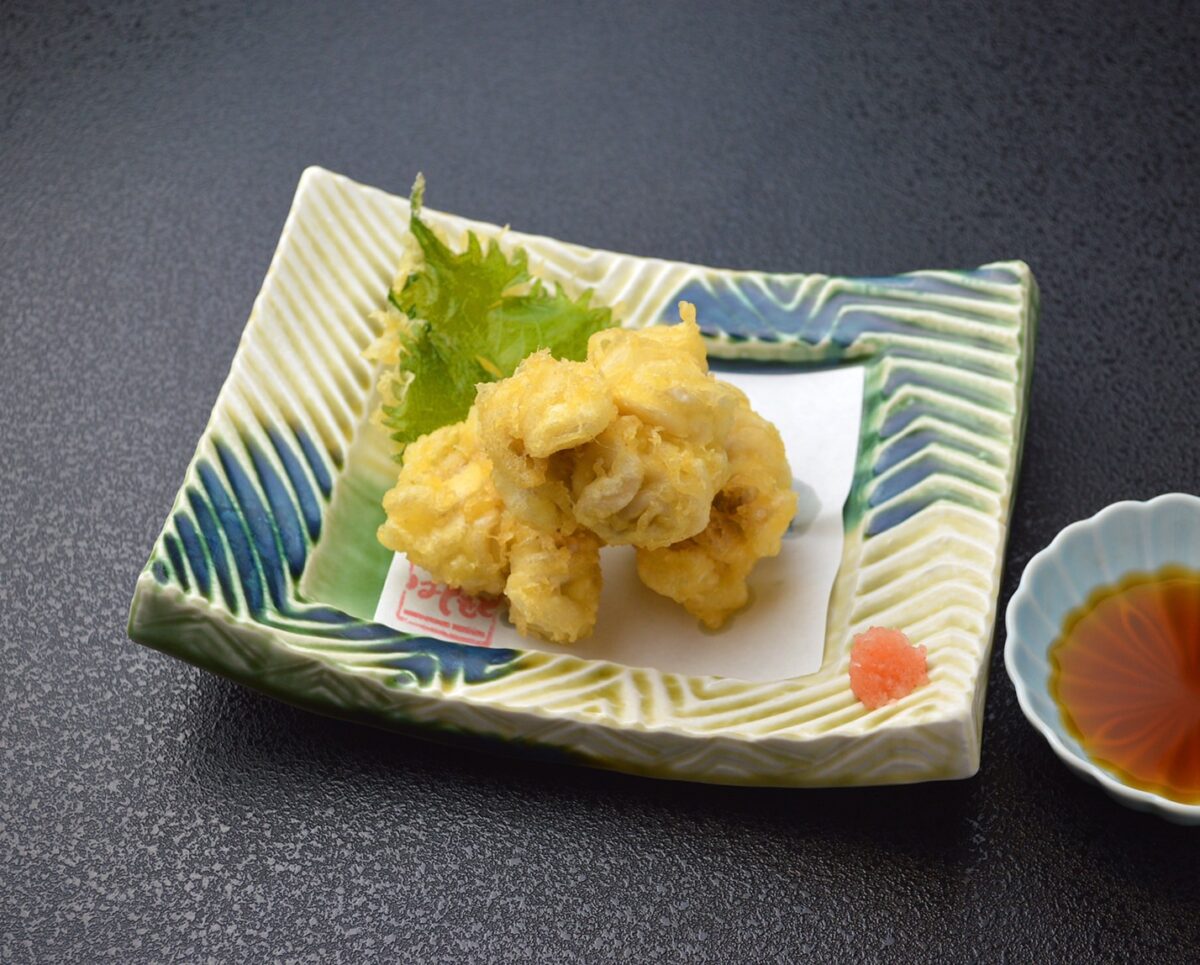創菜旬魚 はしもとの【ほっこり大作戦】ほっこりメニュー『白子天ぷら』！