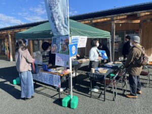 【イベントレポート】12月20日(土)　南三陸高校商業部の「モアイサンドの販売」「うにがらワークショップ」が開催されました！