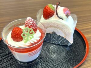 【季節限定】雄新堂の『さくらロール』『苺プリン』をご紹介します🌸🍓