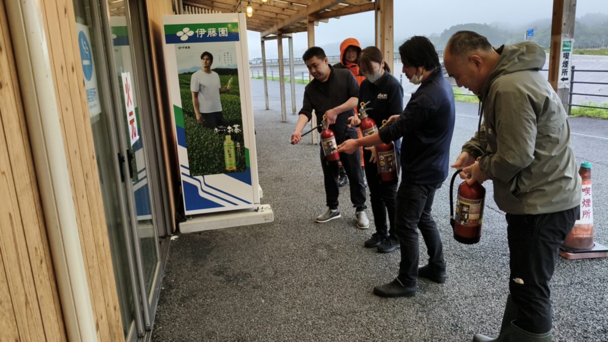 【さんさん商店街】消防訓練を行いました！