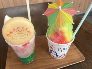 【かき氷特集🍧】さんさん市場のかき氷2種をご紹介します！
