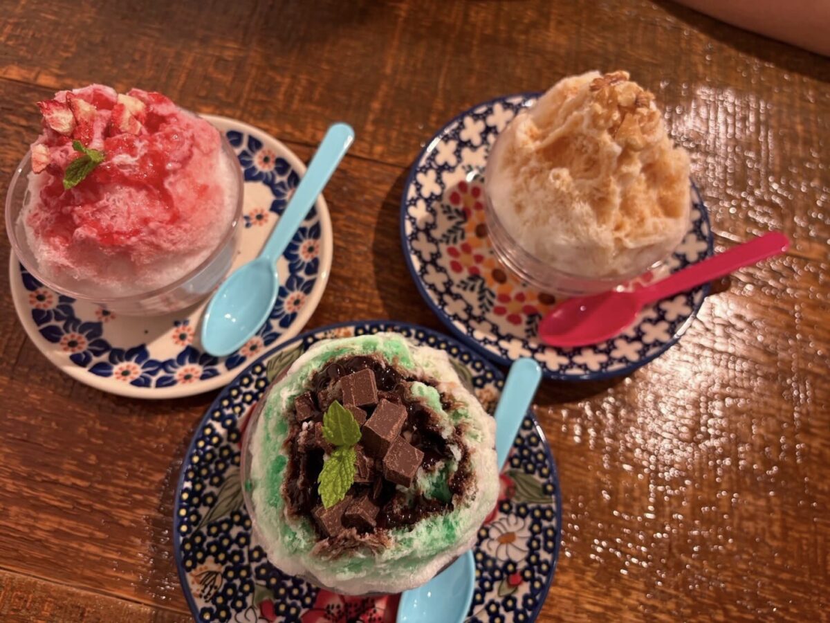 【かき氷特集🍧】雑貨と珈琲の店サタケのかき氷3種をご紹介します!
